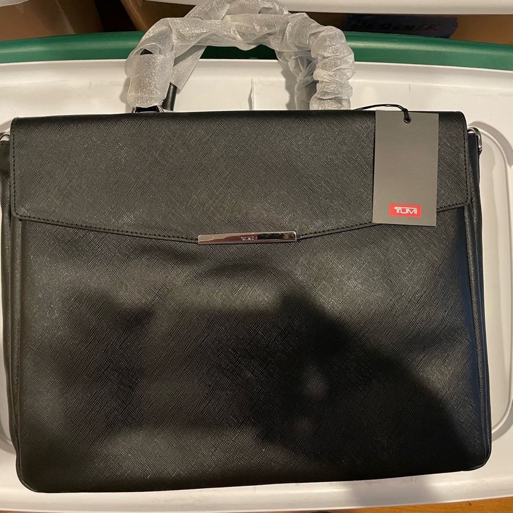 Tumi Andra Flap Laptop Bag NWT
